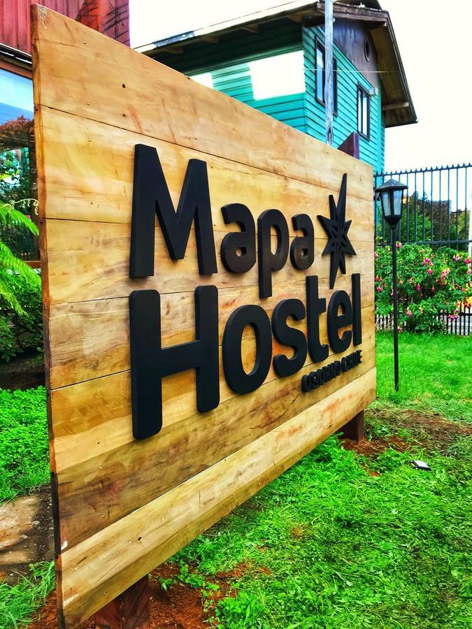 Mapa Hostel Осорно Экстерьер фото